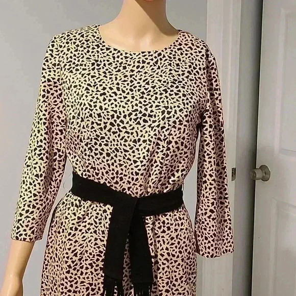 Donna Morgan leopard print vintage dress - Picture 3 of 6